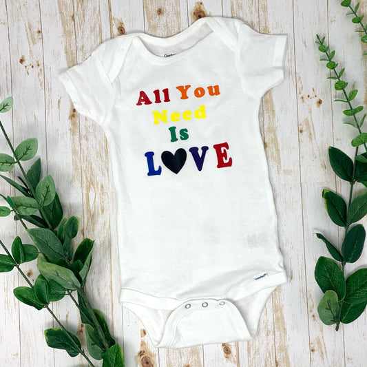 All You Need Is Love Baby Bodysuit