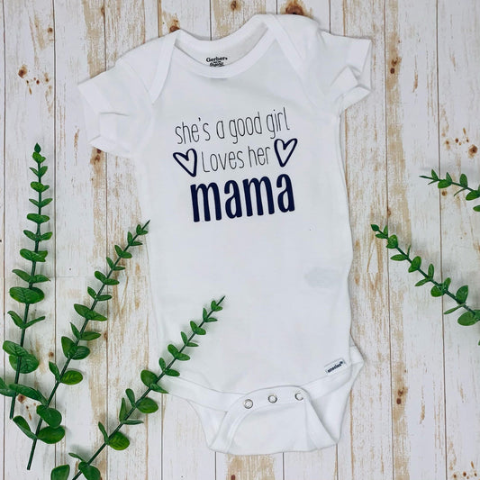 Baby Girl Band Lyric Baby Bodysuit