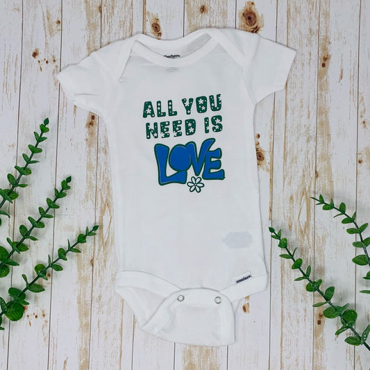 All You Need Is Love Baby Bodysuit