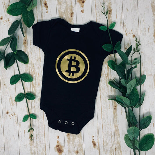 Bitcoin Baby Bodysuit